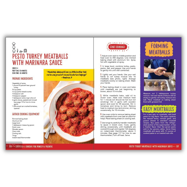 The Complete Cookbook for Young Chefs: 100+ Recipes that You'll Love to Cook and Eat Spiral Bound