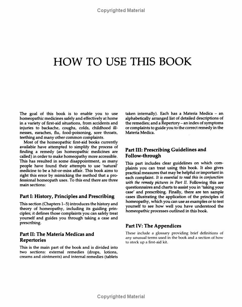 The Complete Homeopathy Handbook