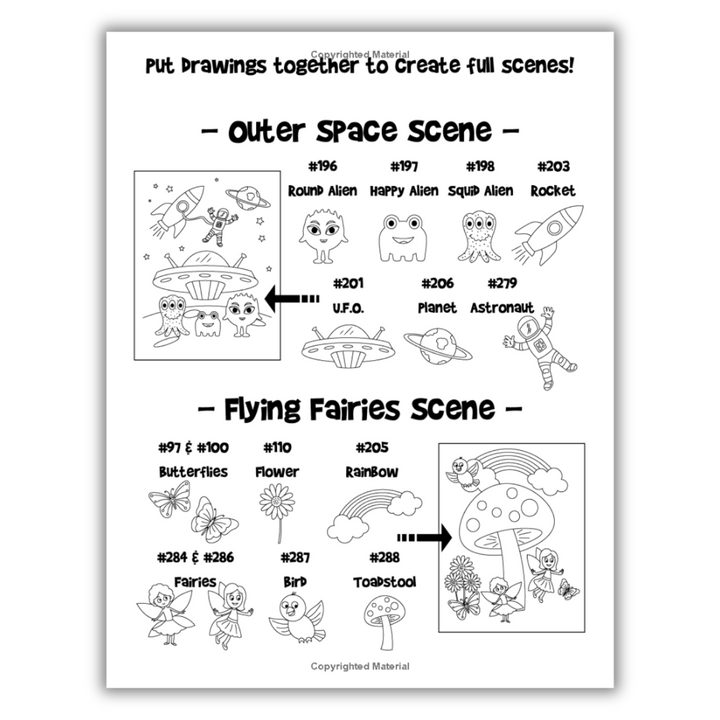 The Drawing Book for Kids: 365 Daily Things to Draw, Step by Step Woo! Jr. Kids Activities Books Spiral Bound