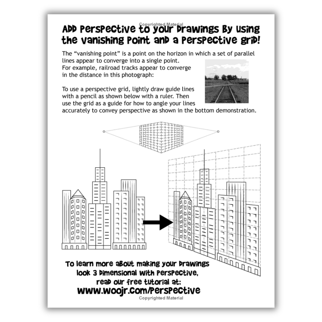 The Drawing Book for Kids: 365 Daily Things to Draw, Step by Step Woo! Jr. Kids Activities Books Spiral Bound