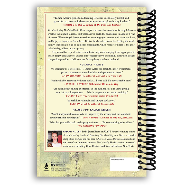 The Everlasting Meal Cookbook: Leftovers A-Z Spiral Bound