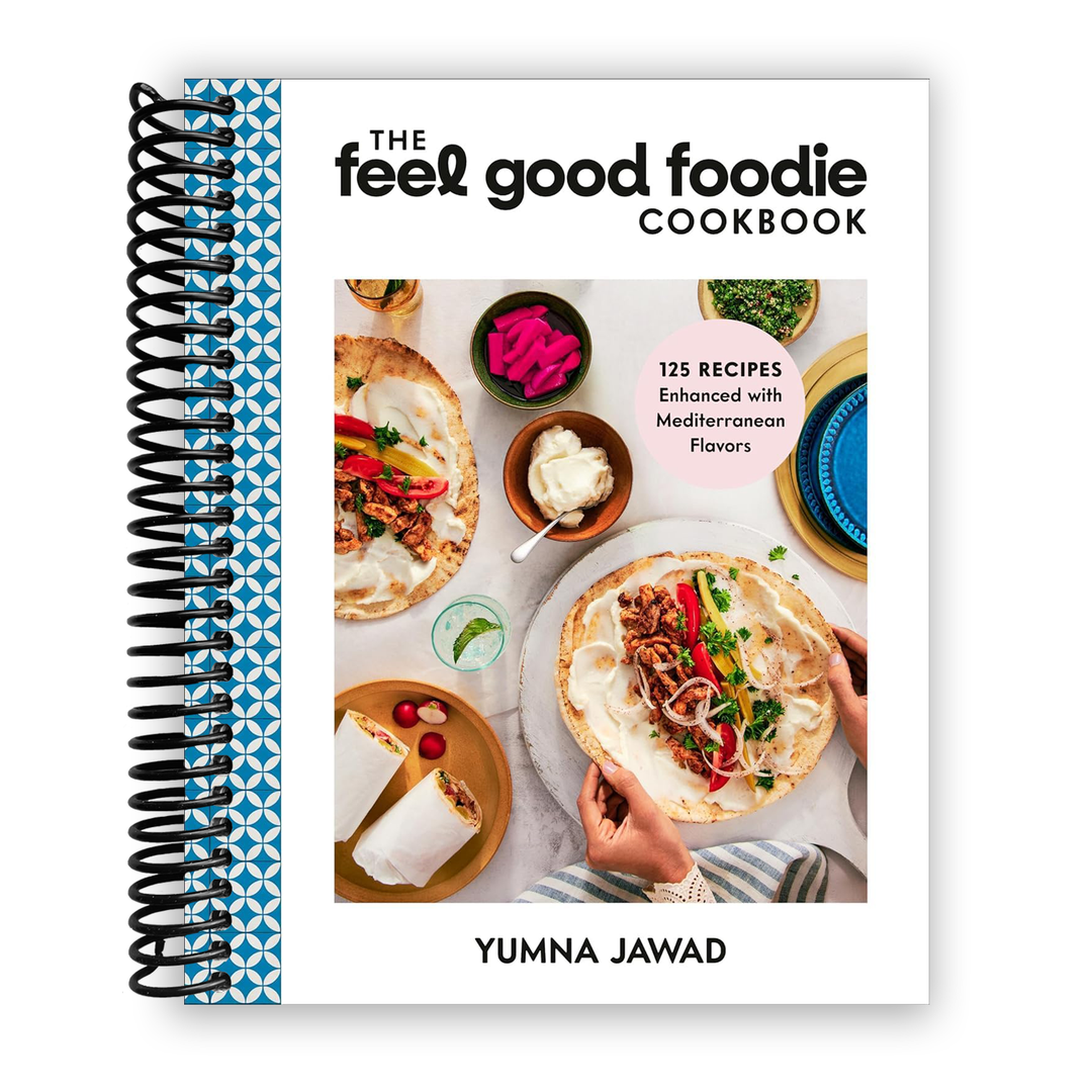 The Feel Good Foodie Cookbook: 125 Recipes Enhanced with Mediterranean Flavors Spiral Bound