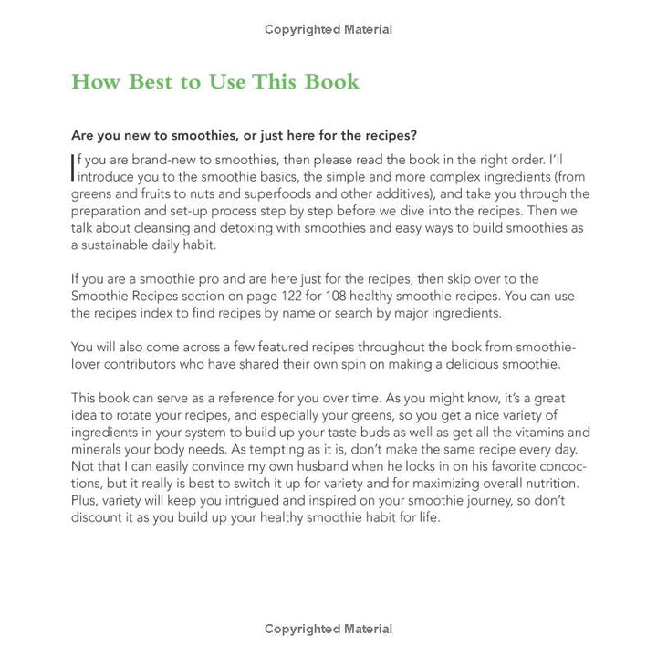 The Healthy Smoothie Bible: Lose Weight, Detoxify, Fight Disease, and Live Long Spiral Bound