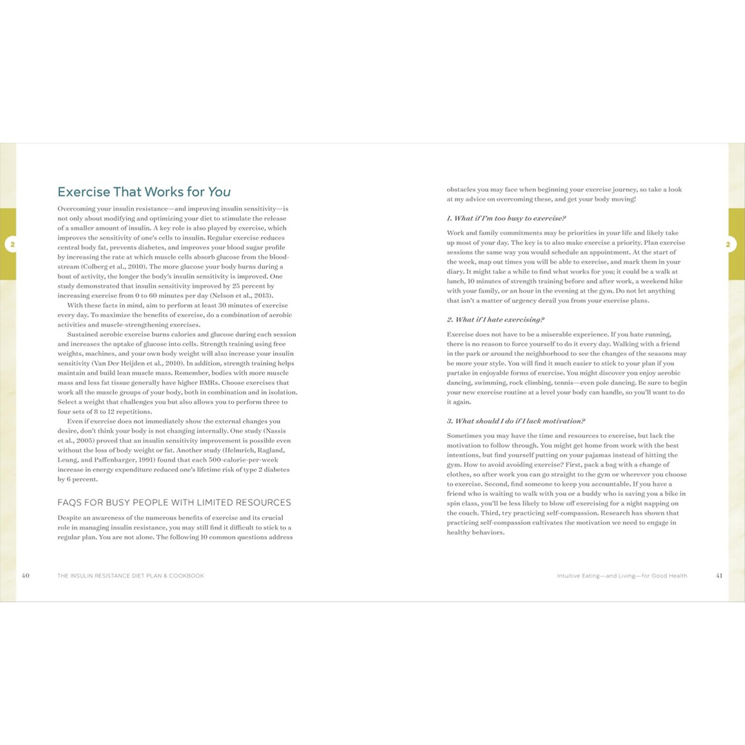 The Insulin Resistance Diet Plan & Cookbook: Lose Weight, Manage PCOS, and Prevent Prediabetes Spiral Bound