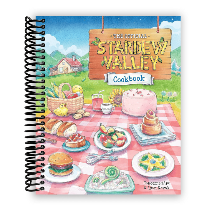The Official Stardew Valley Cookbook Spiral Bound