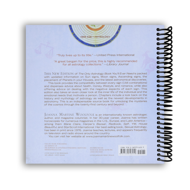 The Only Astrology Book You'll Ever Need Spiral Bound