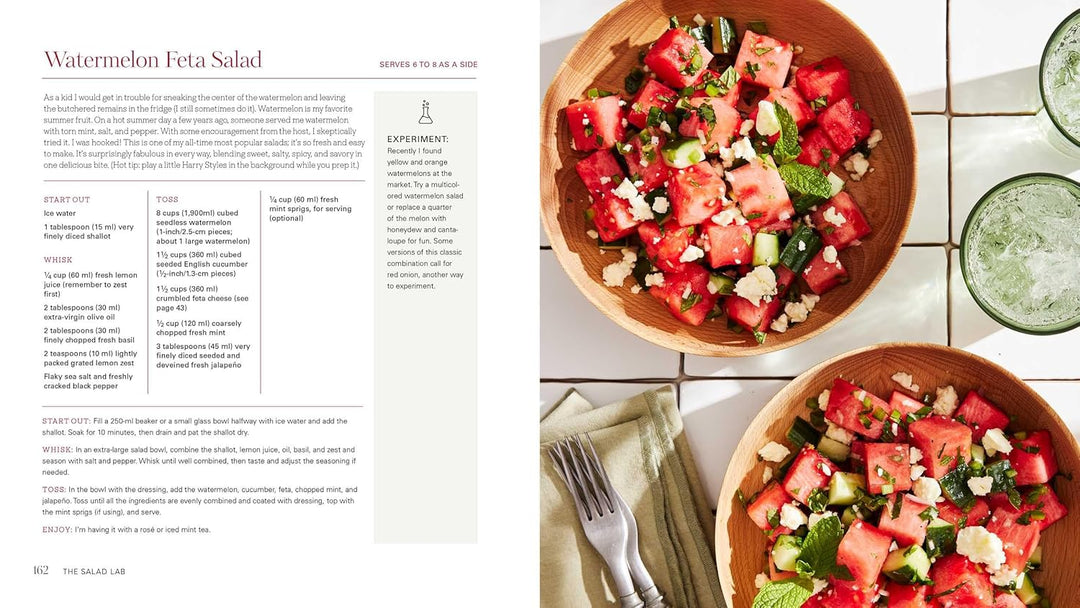 The Salad Lab: Whisk, Toss, Enjoy!: Recipes for Making Fabulous Salads Every Day A Cookbook Spiral Bound