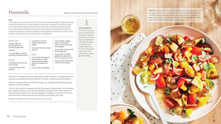 The Salad Lab: Whisk, Toss, Enjoy!: Recipes for Making Fabulous Salads Every Day A Cookbook Spiral Bound