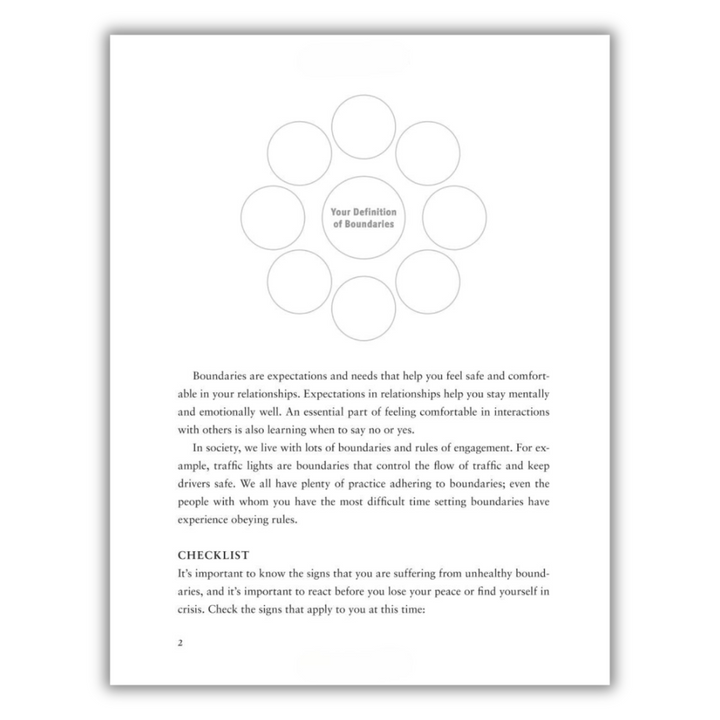 The Set Boundaries Workbook: Practical Exercises for Understanding Your Needs and Setting Healthy Limits Spiral Bound