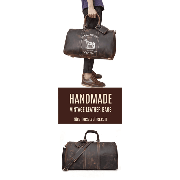 The Bjarke Weekender | Handcrafted Leather Duffle Bag
