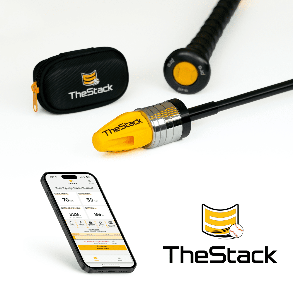 TheStack Bat - Includes integrated Speed Sensor and Award Winning App