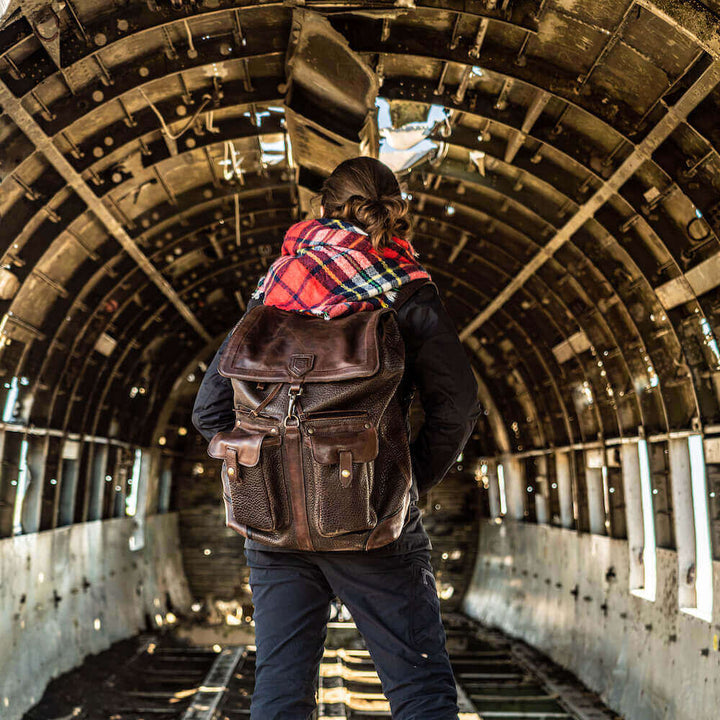 Theodore Leather Backpack