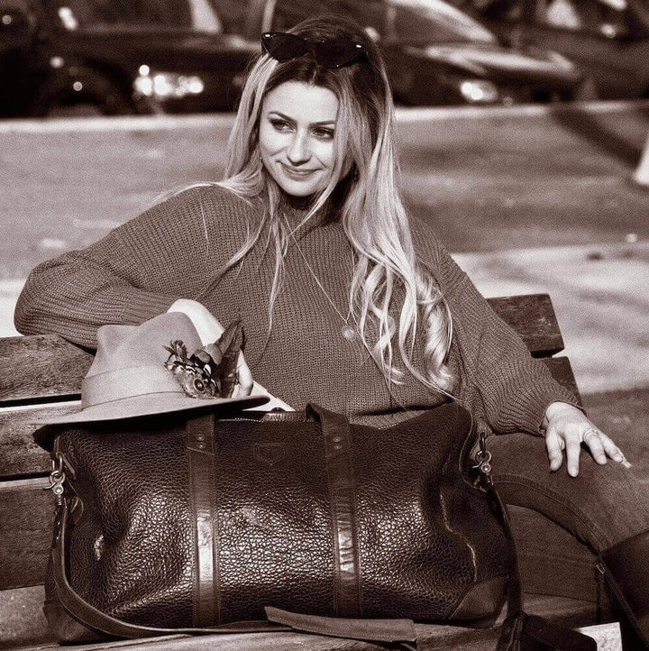 Theodore Leather Duffle Bag