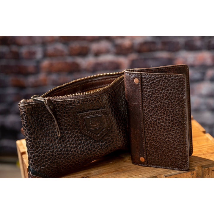 Theodore Leather Passport Wallet