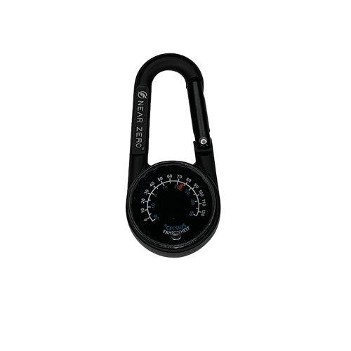 Near Zero Outdoor Gear Compass / Thermometer Carabiner