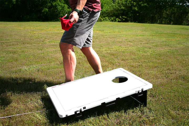 Camp More Stress Less Baggo Bean Bag Toss Portable 2x3 Cornhole Game