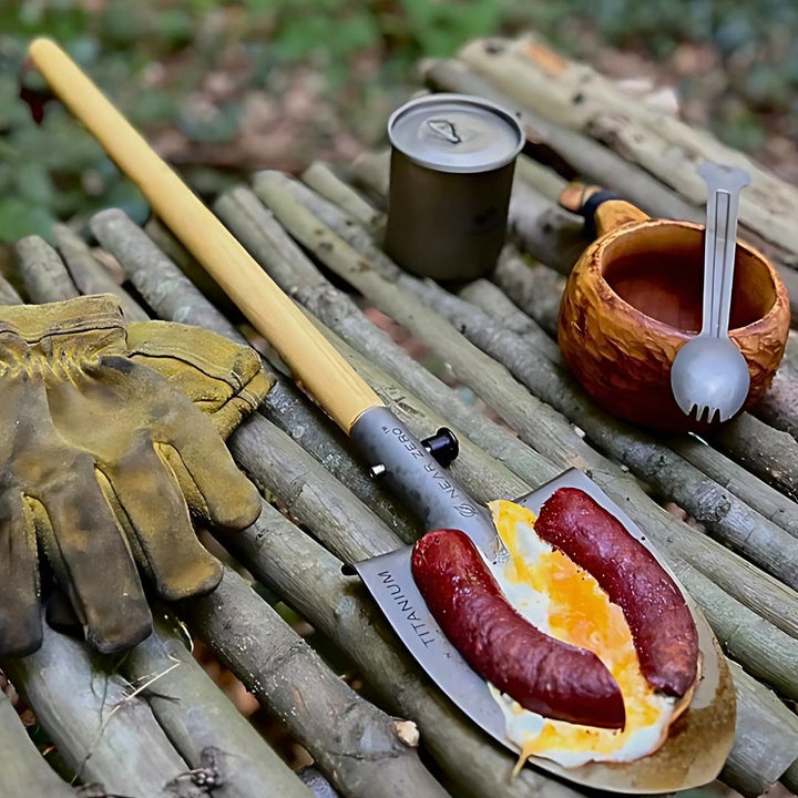 Near Zero Outdoor Gear Titanium Shovel