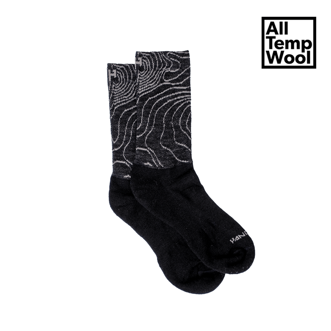 Handup Socks - Topo Wool