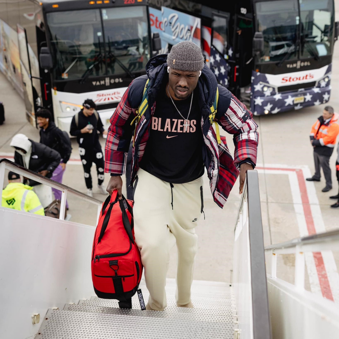 Sole Premise Red Sneaker Duffle