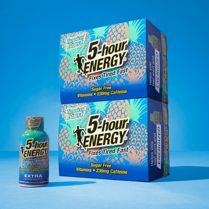 5-hour ENERGY Tropical Burst Shots – 24 Pack 1.93 Fl Oz