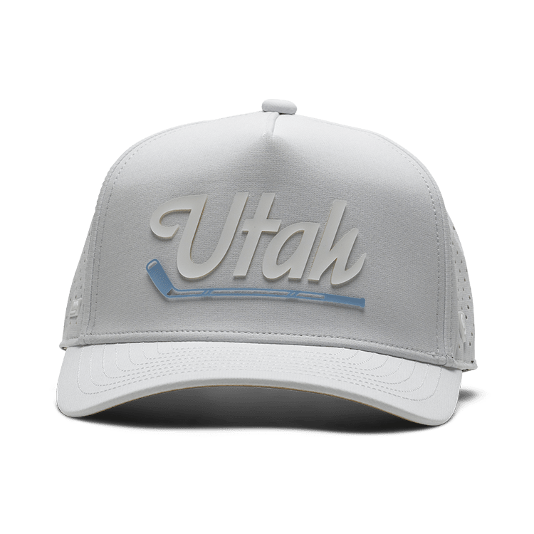 Suay Apex Hat - White Utah Hockey