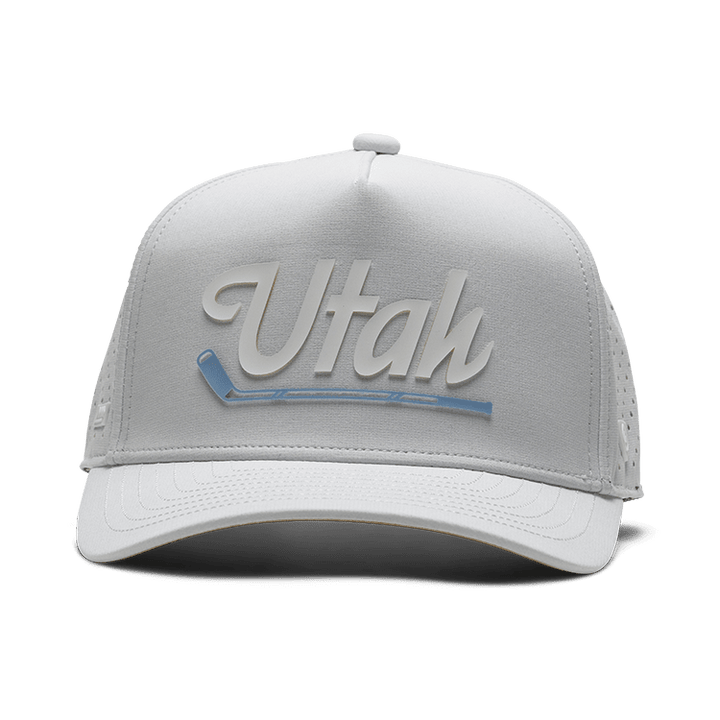 Suay Apex Hat - White Utah Hockey