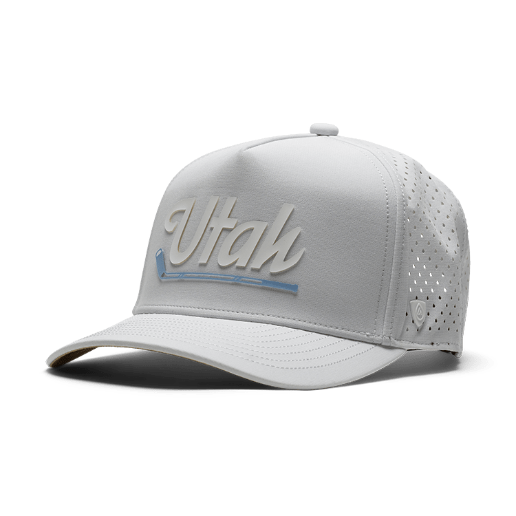 Suay Apex Hat - White Utah Hockey