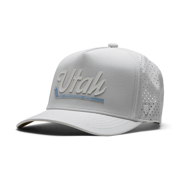 Suay Apex Hat - White Utah Hockey