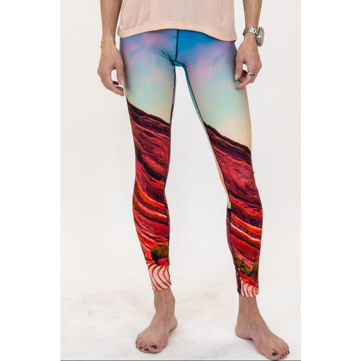 Colorado Threads Red Rocks Sunrise Yoga Pants