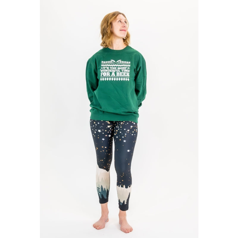 Colorado Threads New Years Mountain Yoga Pants