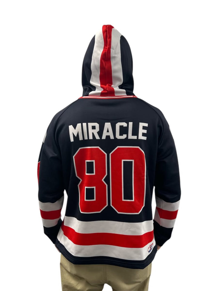 Miracle on Ice USA Hockey Lightweight Navy Hoodie