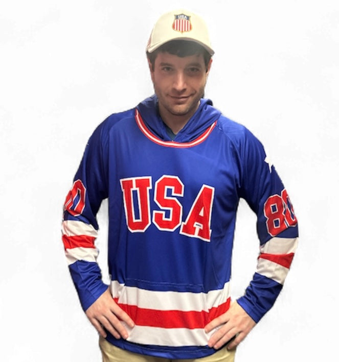 Miracle on Ice USA Hockey Hoodie for Fans