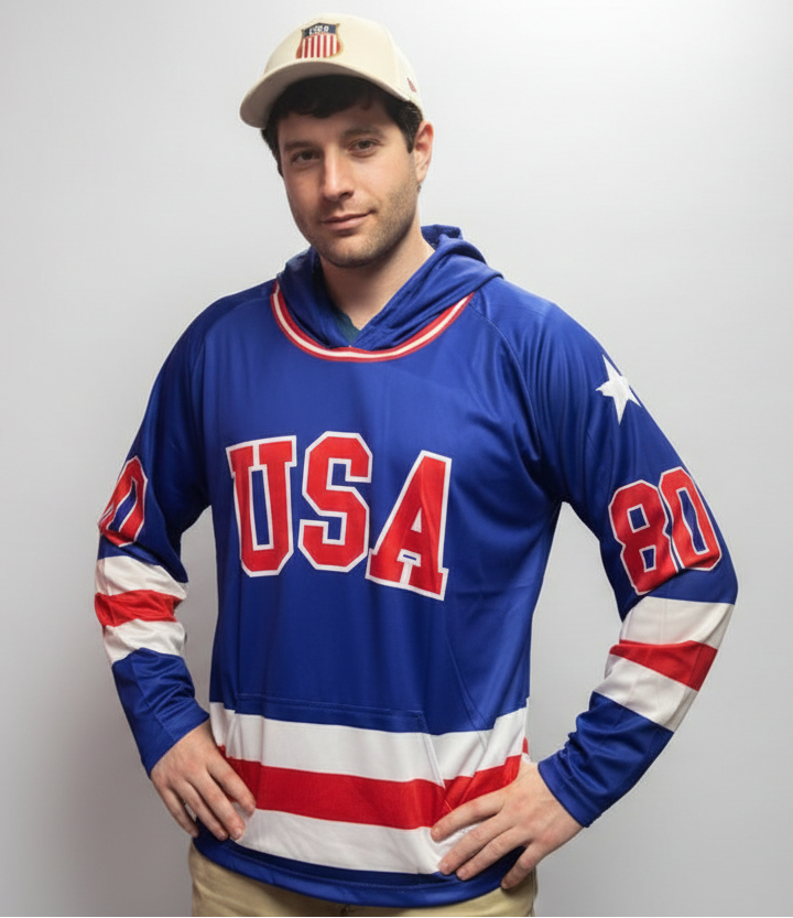 Miracle on Ice USA Hockey Hoodie for Fans
