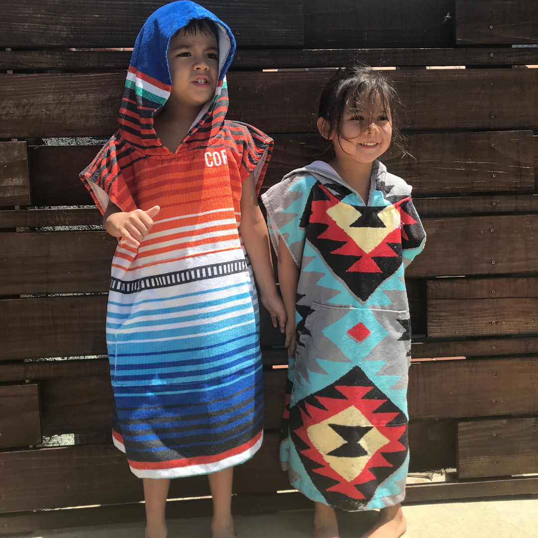 COR Surf Kids Changing Towel Poncho - Sarape