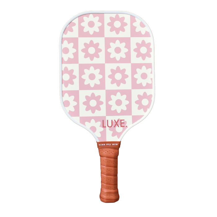 LUXE Checkered Flower Paddle