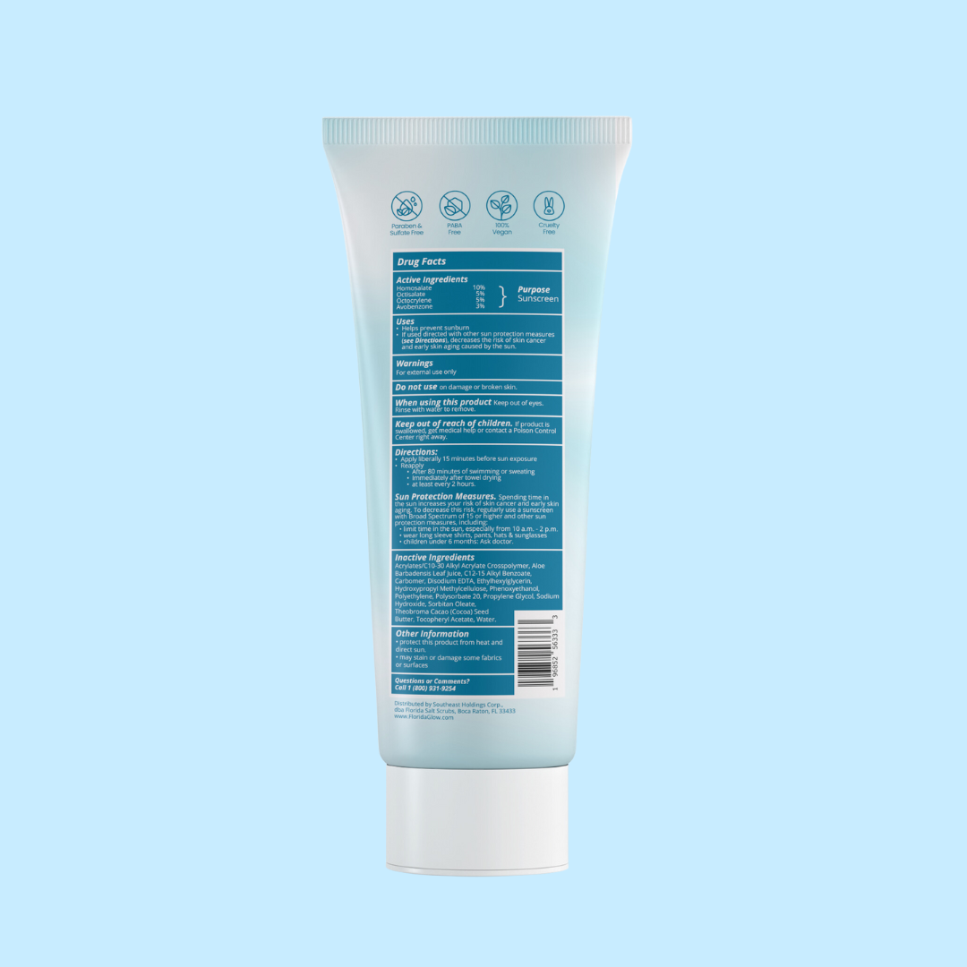 Florida Glow Face And Body Lotion - SPF 50