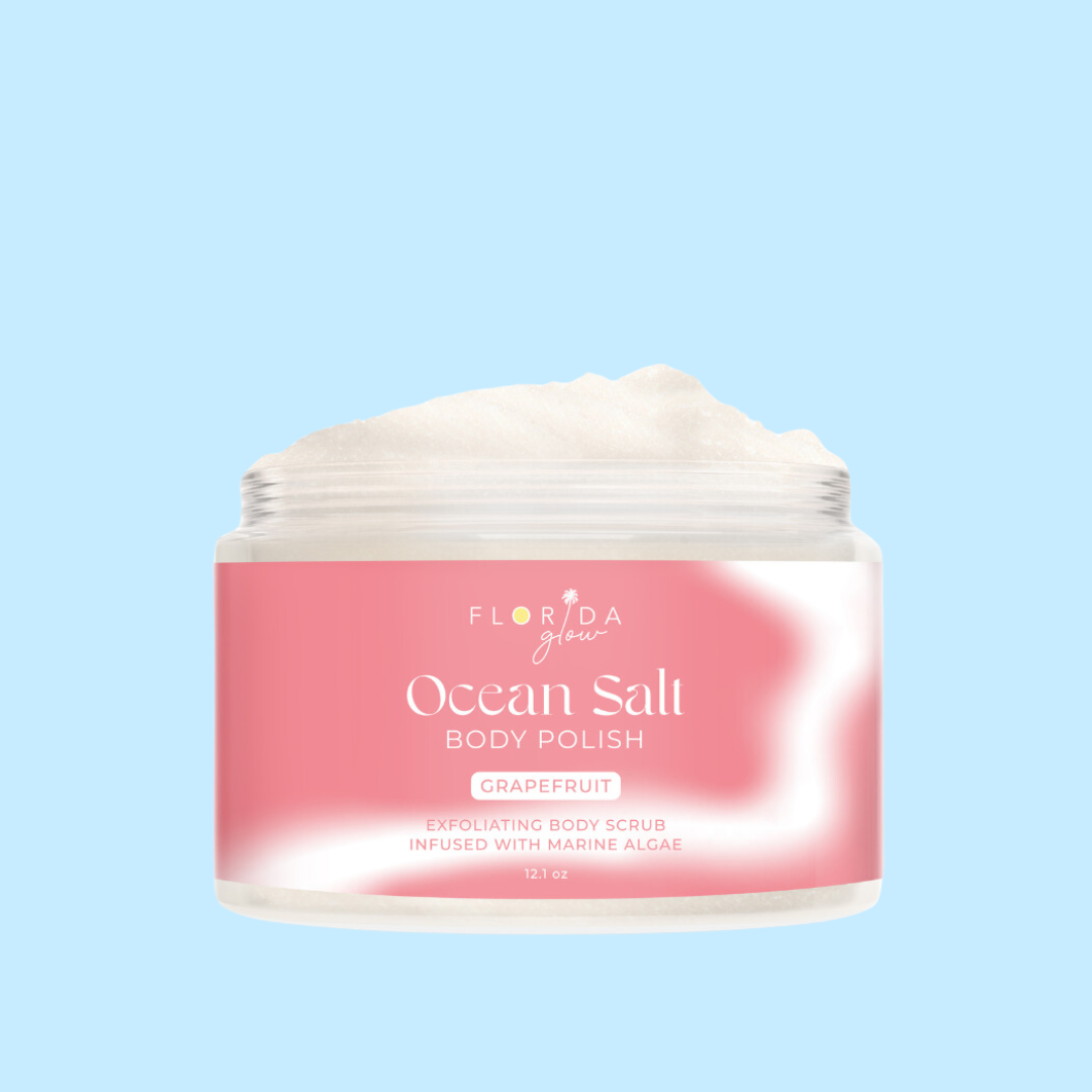 Florida Glow Grapefruit Ocean Salt Body Polish