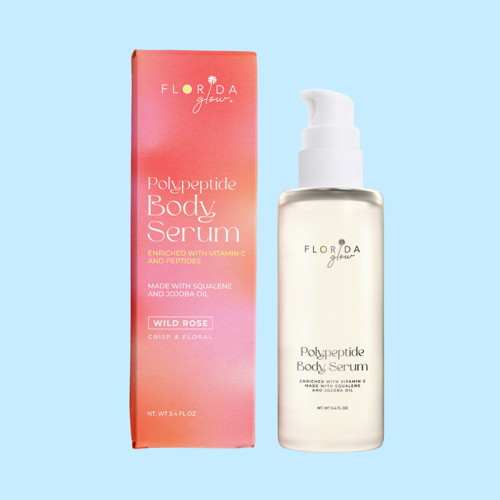 Florida Glow Polypeptide Body Serum - Wild Rose