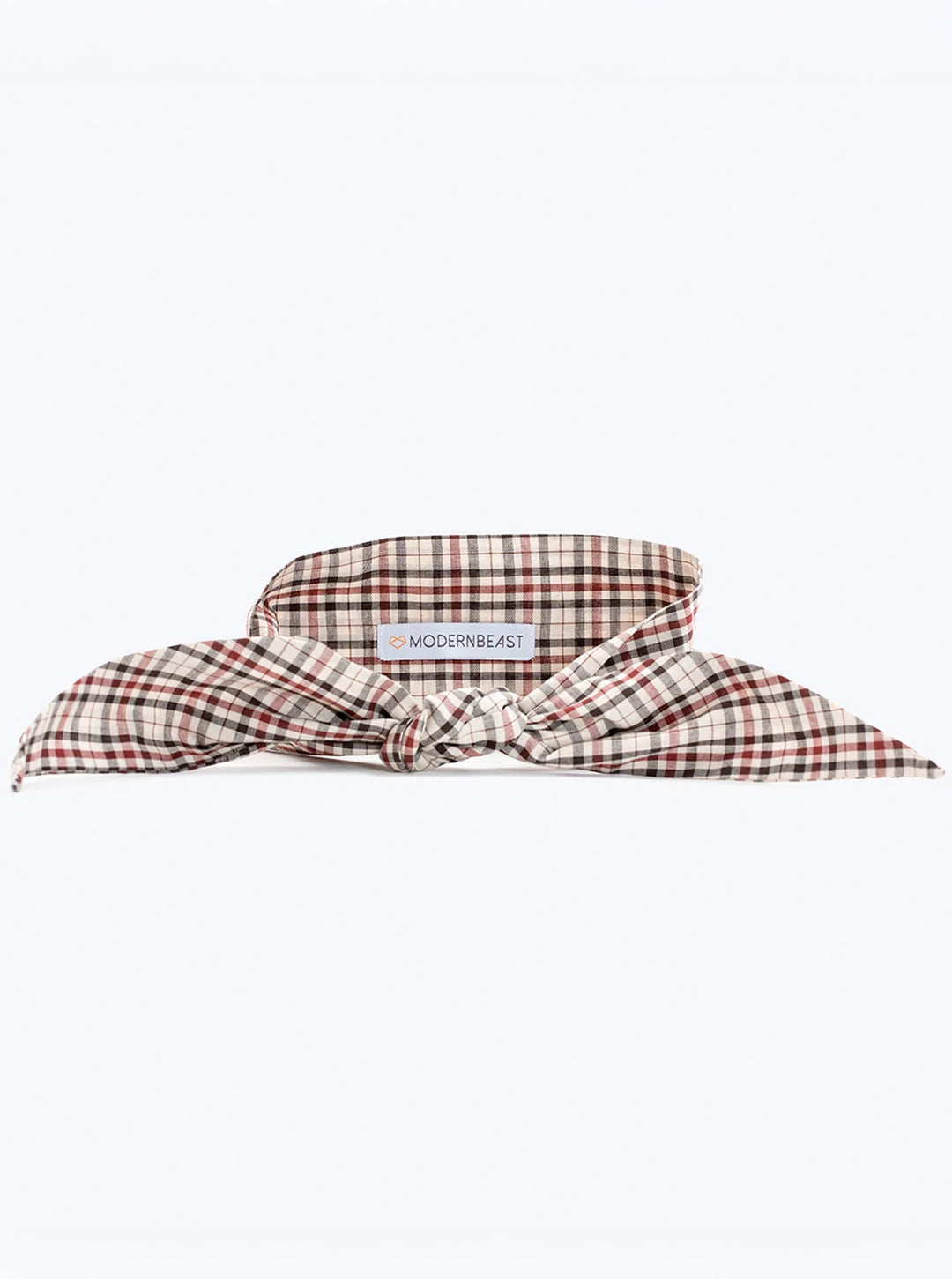 Stylish Holiday Dog Neckties with Plaid Designs