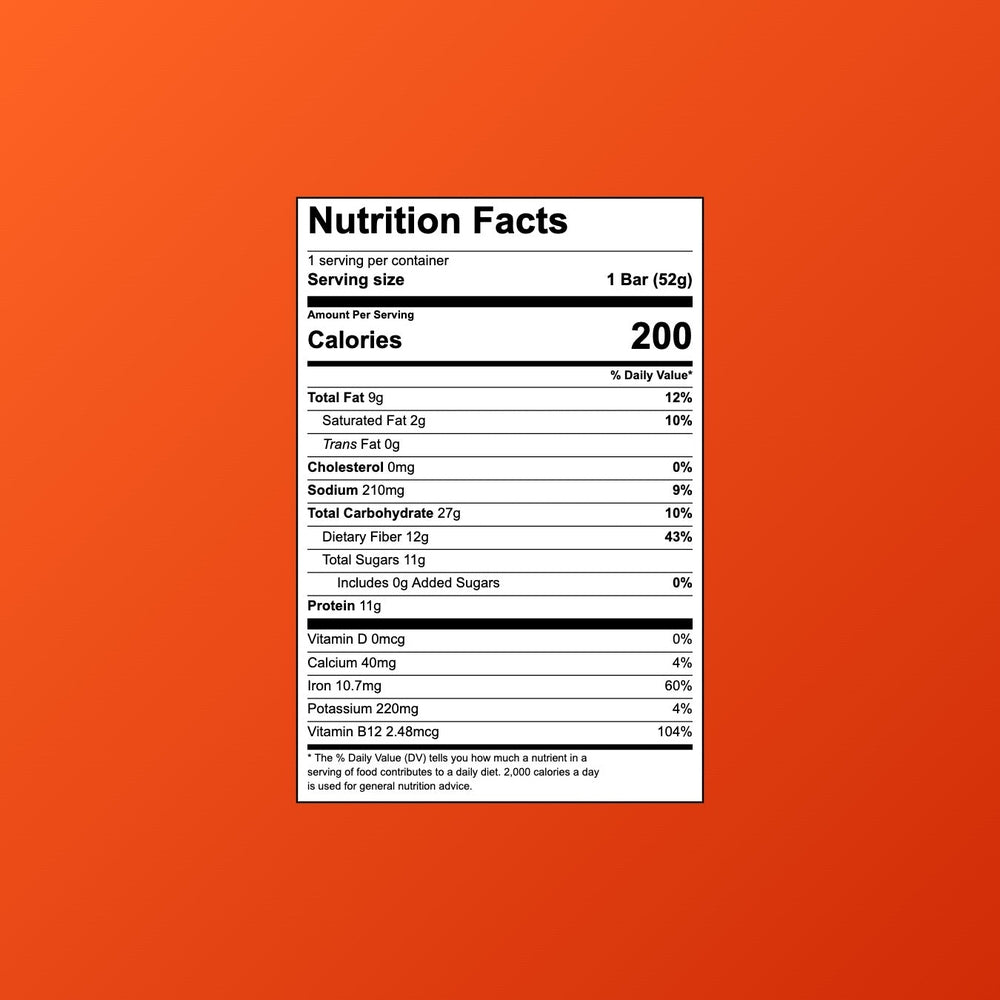 VK Energy Bars - Cocoa &amp; Sea Salt