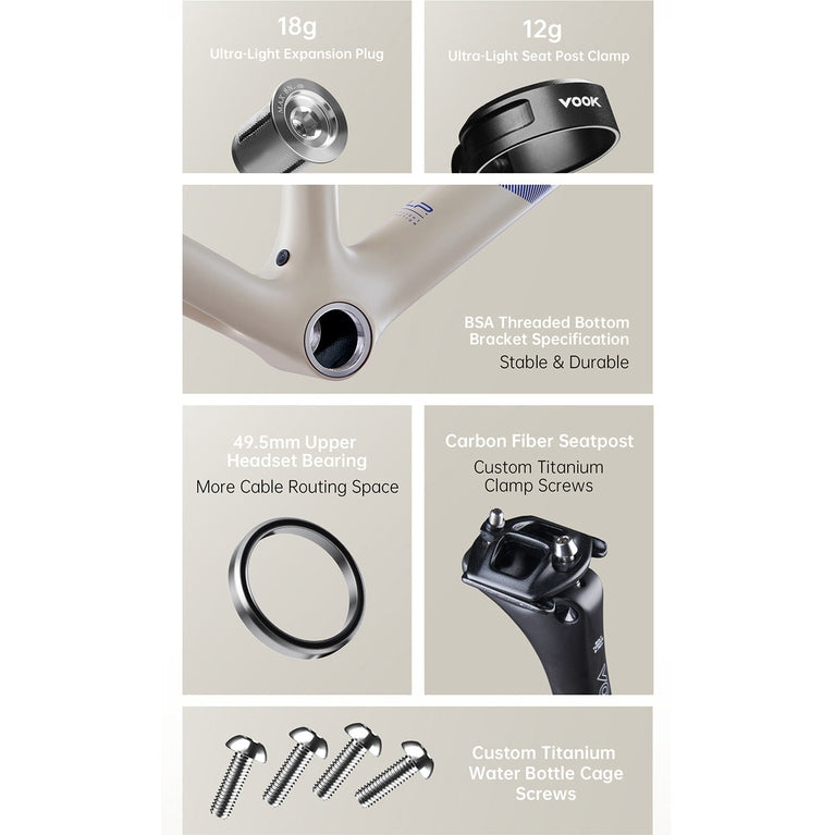 VOOK V8 Carbon Fiber Frame