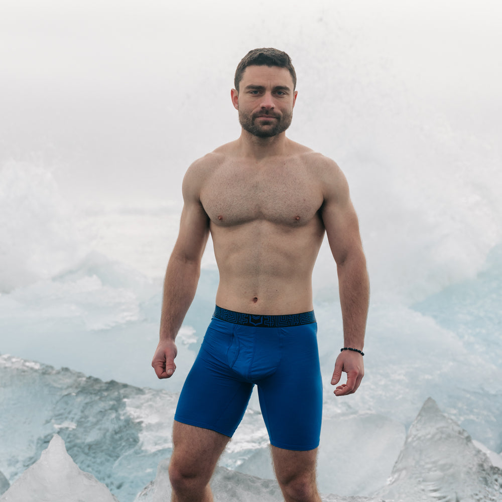 SHEATH V Colossus Men's 8" Sports Performance Boxer Brief