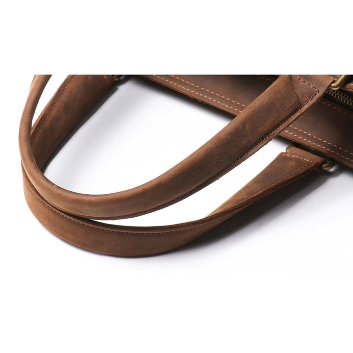 The Viggo Briefcase | Genuine Leather Messenger Bag