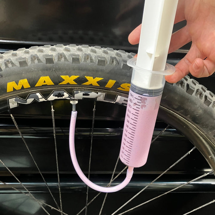 Hold Fast Wide-Body Tubeless Sealant Injector