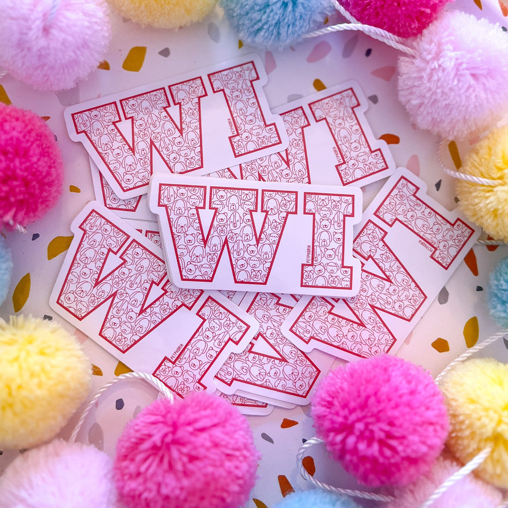 Petphoria WI Dogs Sticker