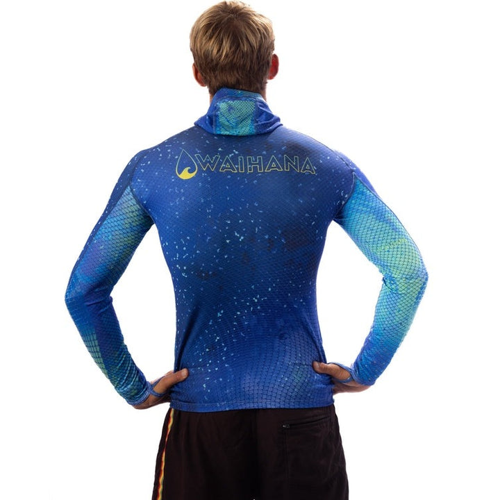 WAIHANA Kajiki Hooded Spearfishing Rash Guard