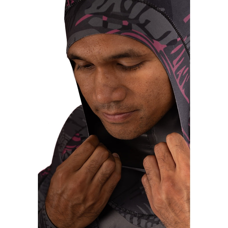 WAIHANA Men’s Pink Fishbone Spearfishing 1.5mm Wetsuit