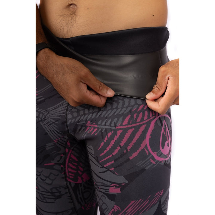 WAIHANA Men’s Pink Fishbone Spearfishing 1.5mm Wetsuit