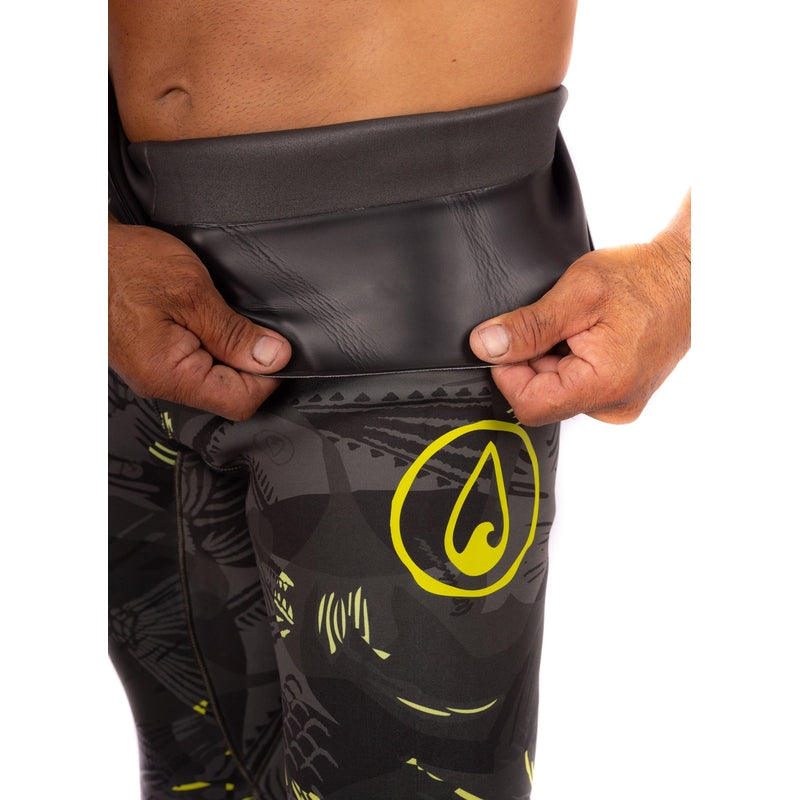 WAIHANA Men’s Lime Fishbone Spearfishing 3.5mm Wetsuit