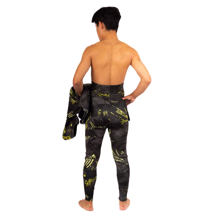 WAIHANA Men’s Lime Fishbone Spearfishing 3.5mm Wetsuit
